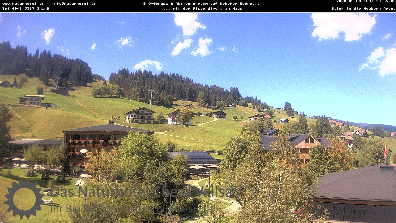 Archiv Foto Webcam Chesa Valisa Oberhirschegg