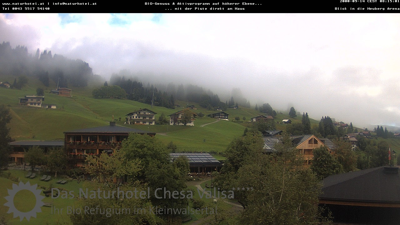 Archiv Foto Webcam Chesa Valisa Oberhirschegg