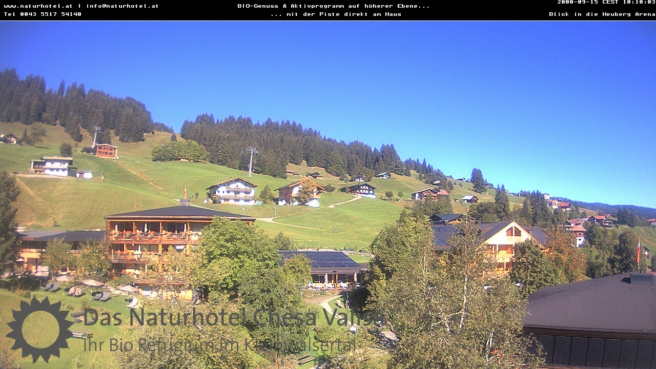Archived image Webcam Chesa Valisa Oberhirschegg