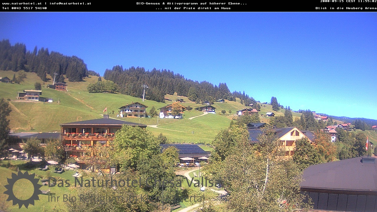 Archived image Webcam Chesa Valisa Oberhirschegg