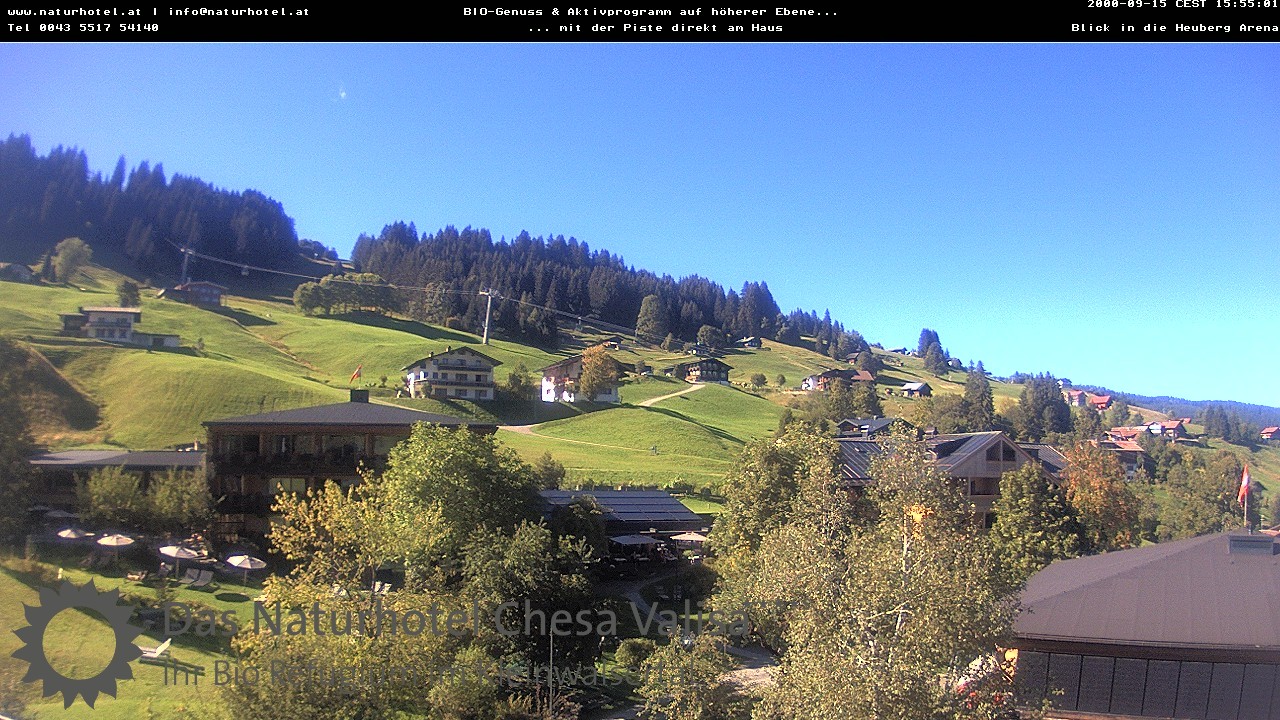 Archived image Webcam Chesa Valisa Oberhirschegg
