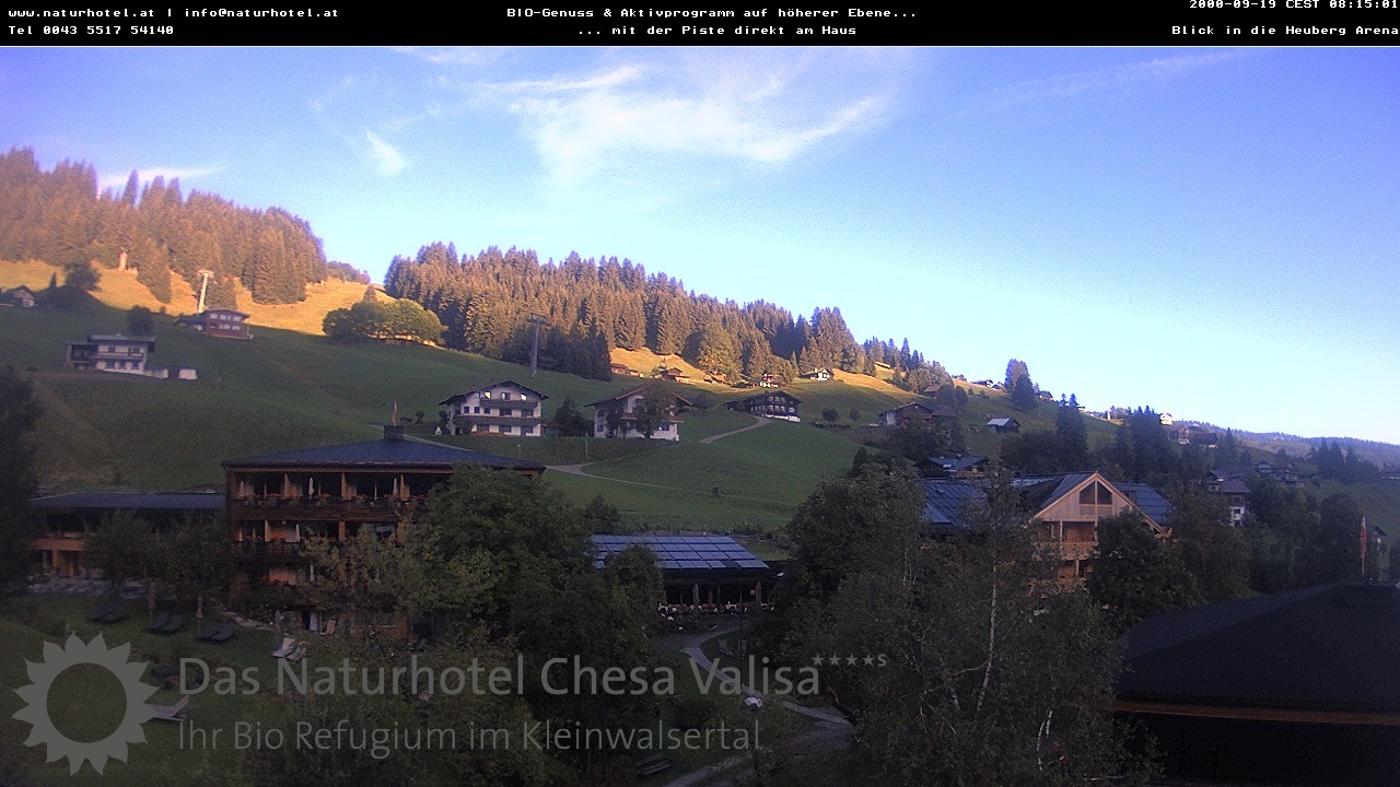 Archiv Foto Webcam Chesa Valisa Oberhirschegg