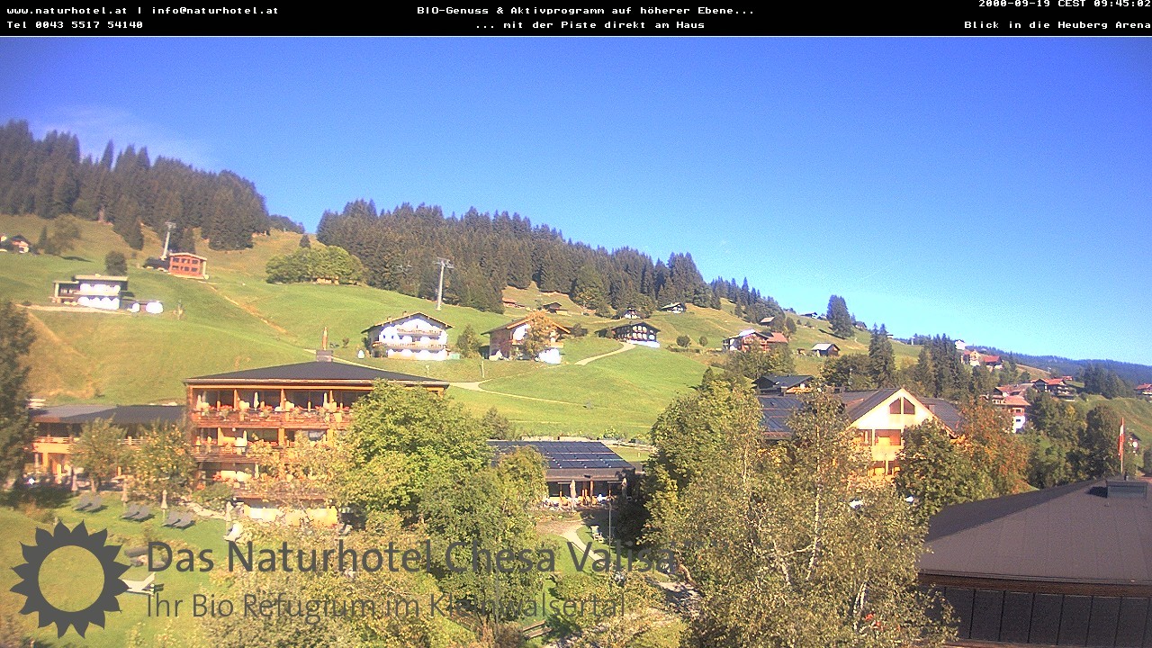 Archiv Foto Webcam Chesa Valisa Oberhirschegg