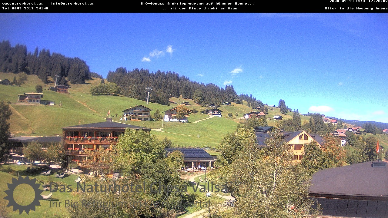Archiv Foto Webcam Chesa Valisa Oberhirschegg