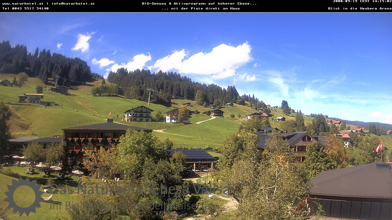 Archiv Foto Webcam Chesa Valisa Oberhirschegg