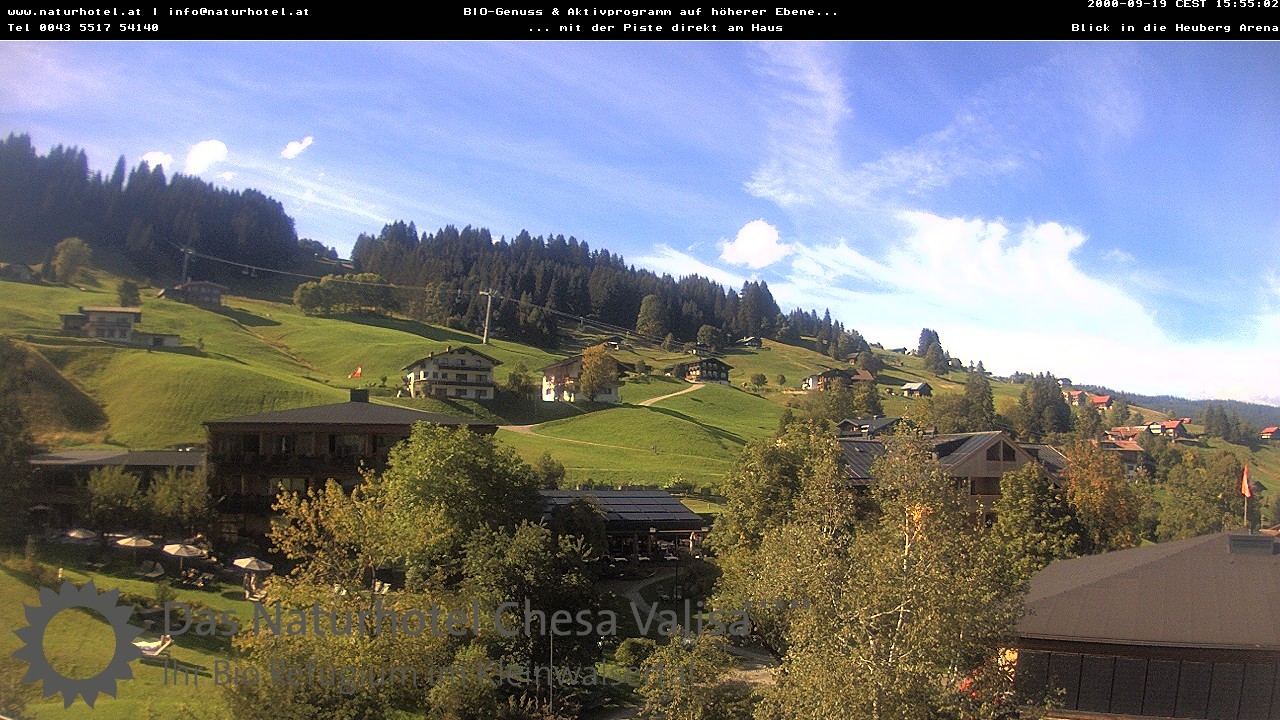Archiv Foto Webcam Chesa Valisa Oberhirschegg