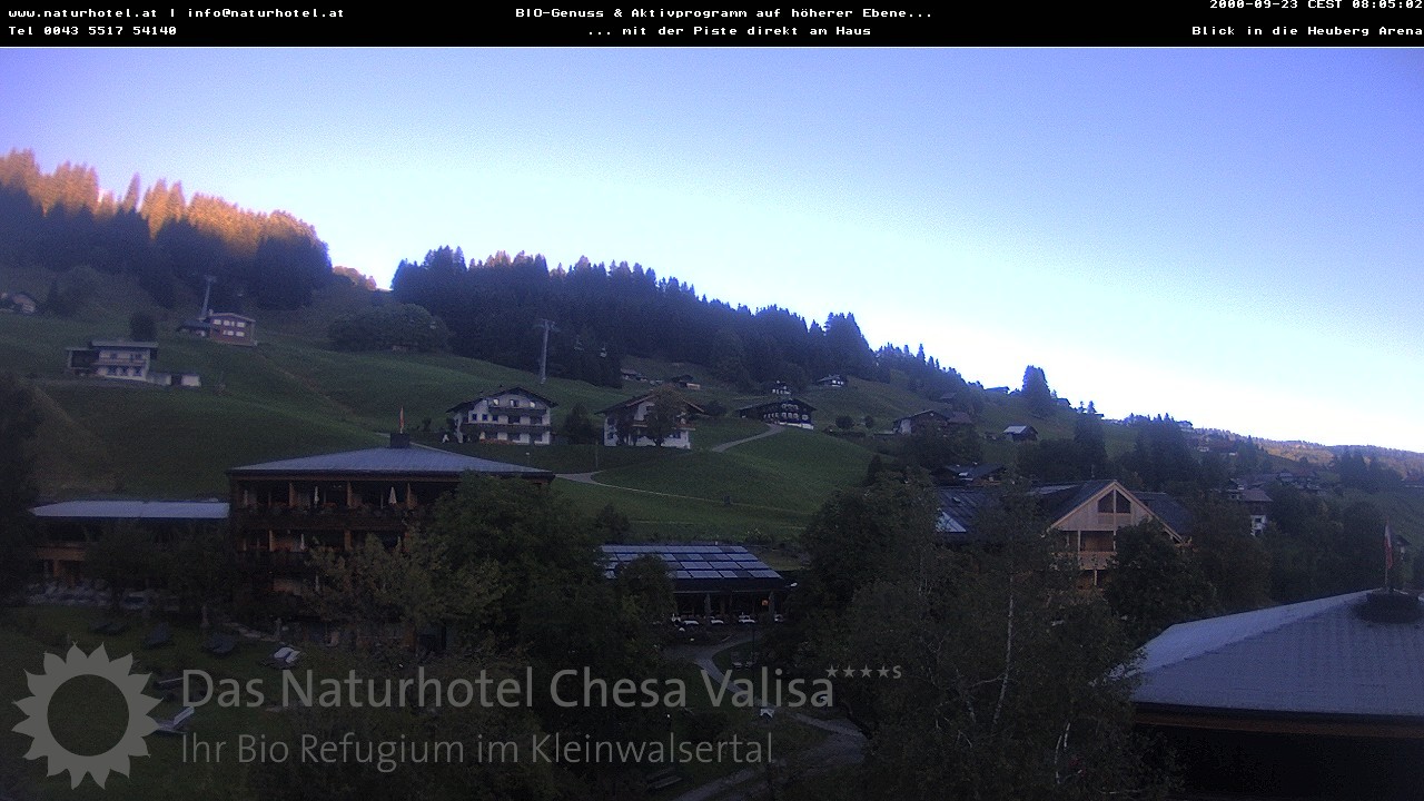 Archiv Foto Webcam Chesa Valisa Oberhirschegg