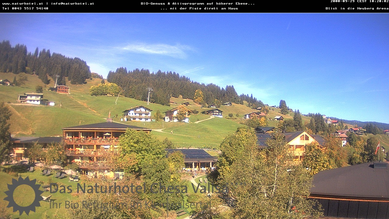 Archiv Foto Webcam Chesa Valisa Oberhirschegg