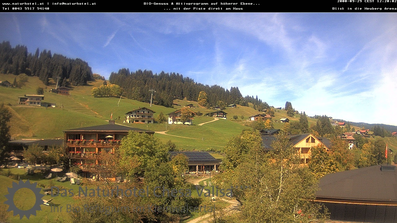 Archiv Foto Webcam Chesa Valisa Oberhirschegg