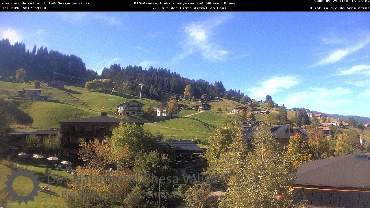 Archiv Foto Webcam Chesa Valisa Oberhirschegg