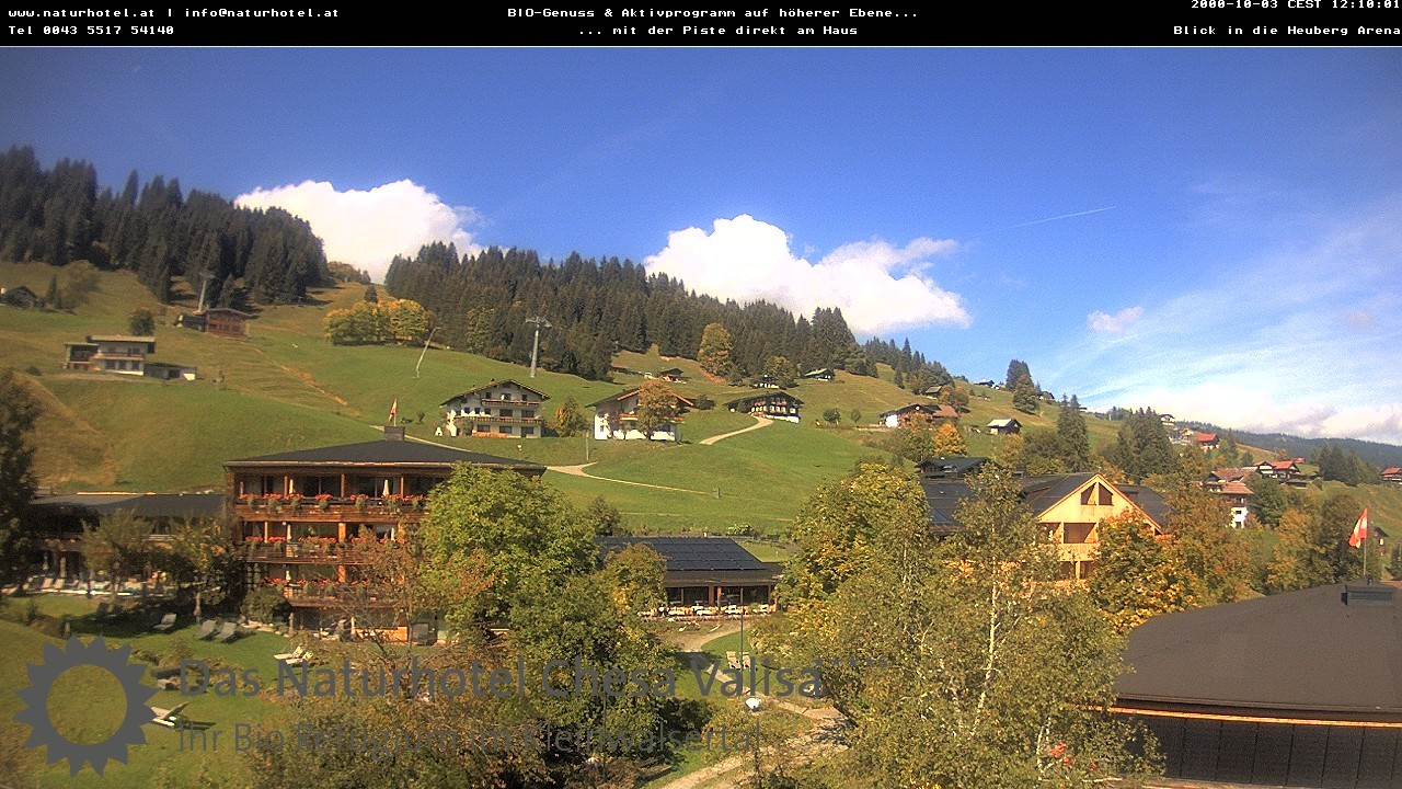 Archiv Foto Webcam Chesa Valisa Oberhirschegg