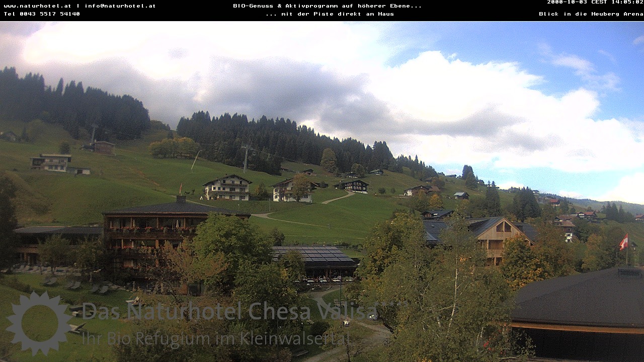 Archiv Foto Webcam Chesa Valisa Oberhirschegg