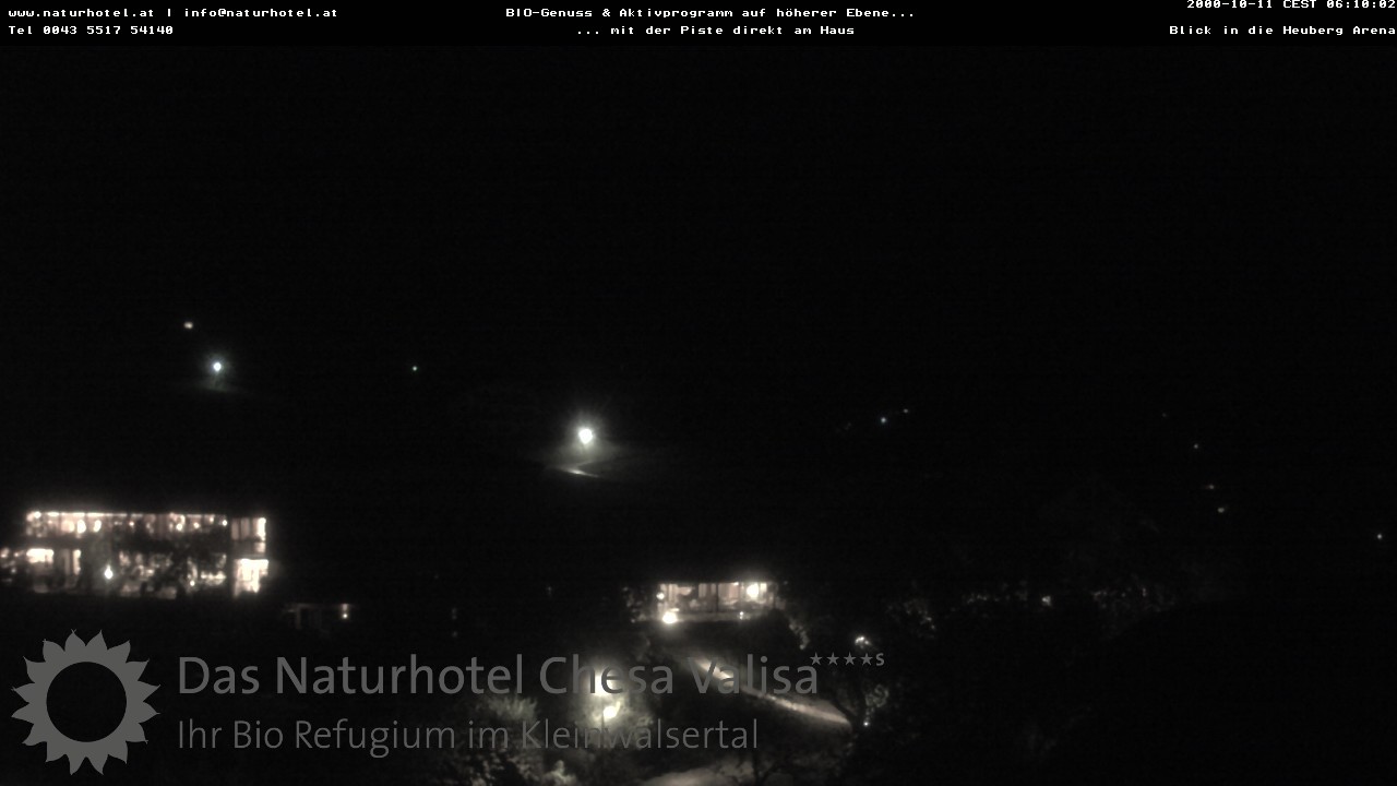 Archived image Webcam Chesa Valisa Oberhirschegg