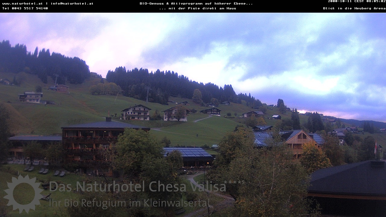 Archived image Webcam Chesa Valisa Oberhirschegg