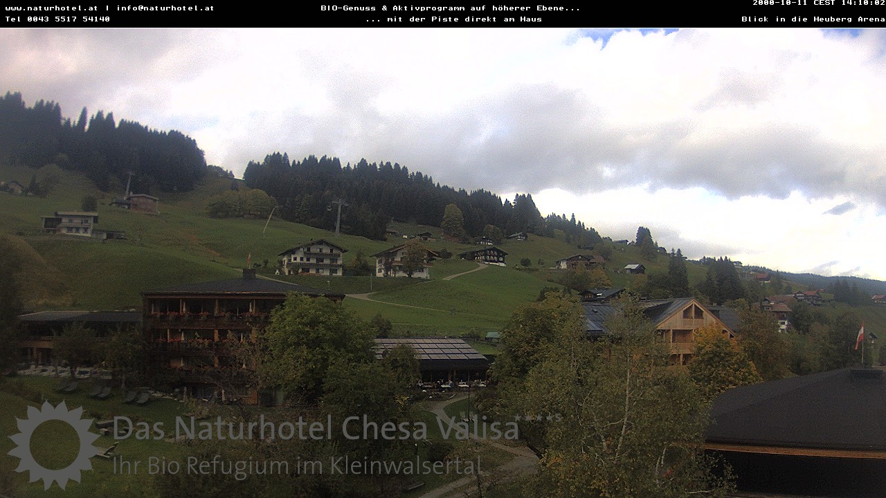 Archived image Webcam Chesa Valisa Oberhirschegg