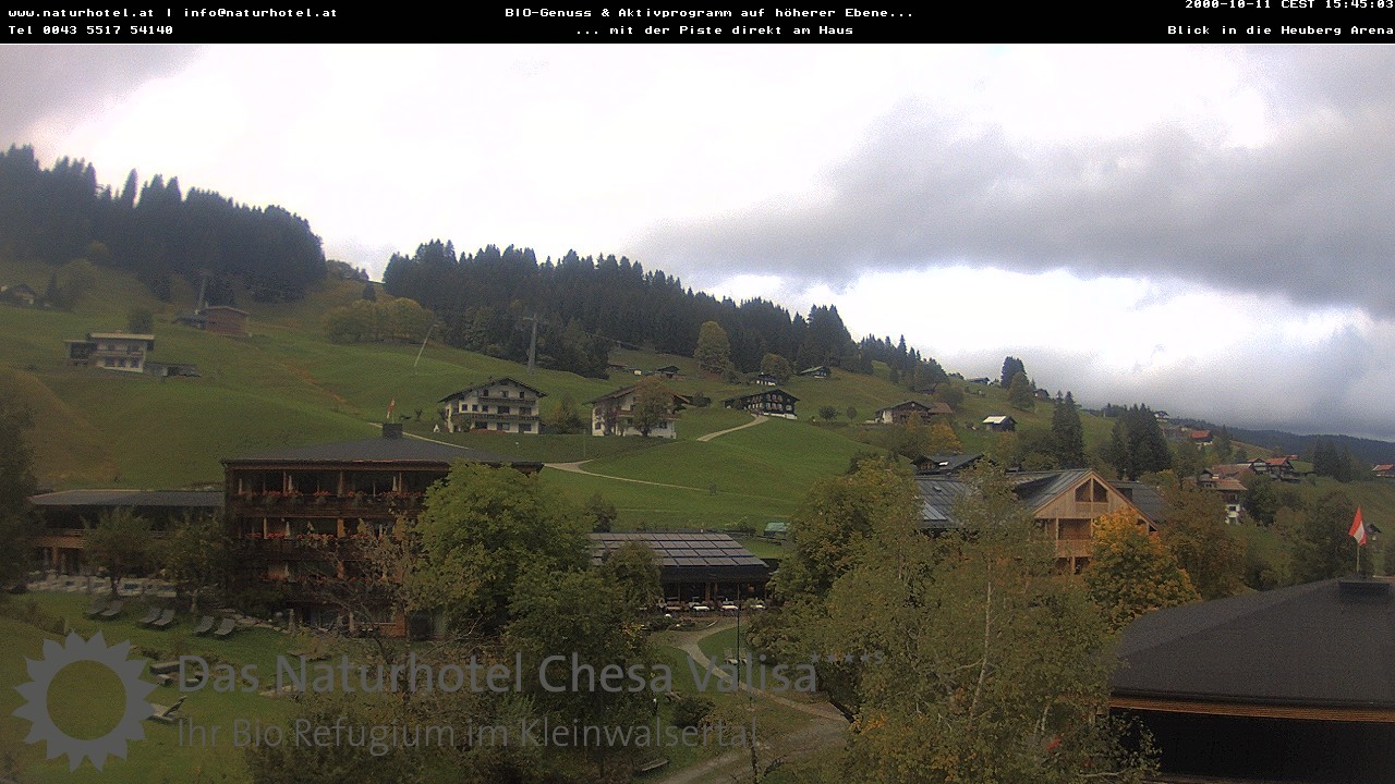 Archived image Webcam Chesa Valisa Oberhirschegg