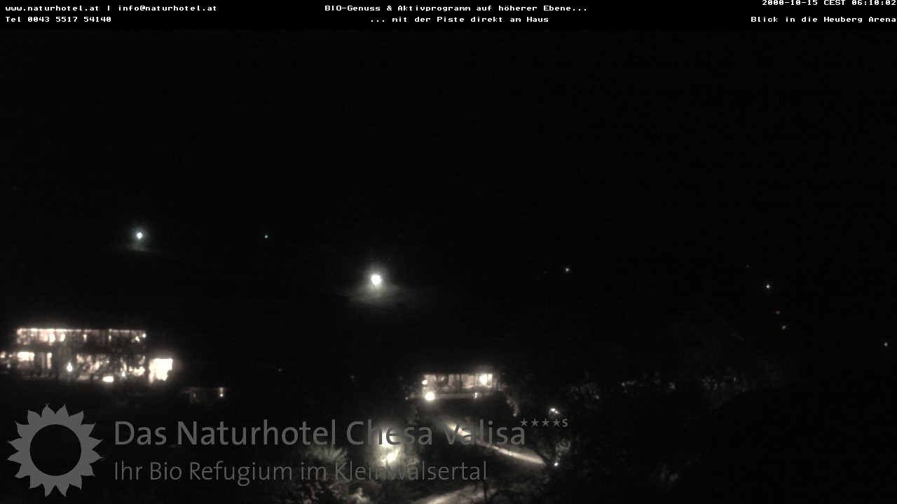 Archived image Webcam Chesa Valisa Oberhirschegg