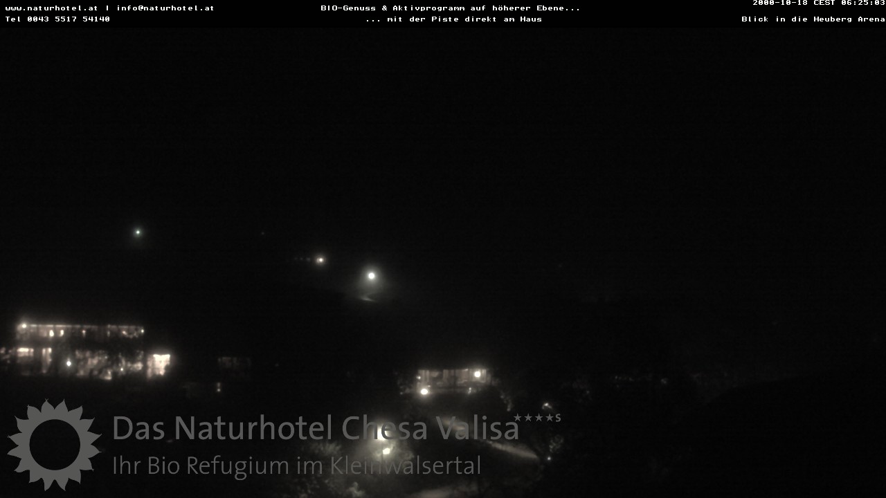 Archived image Webcam Chesa Valisa Oberhirschegg