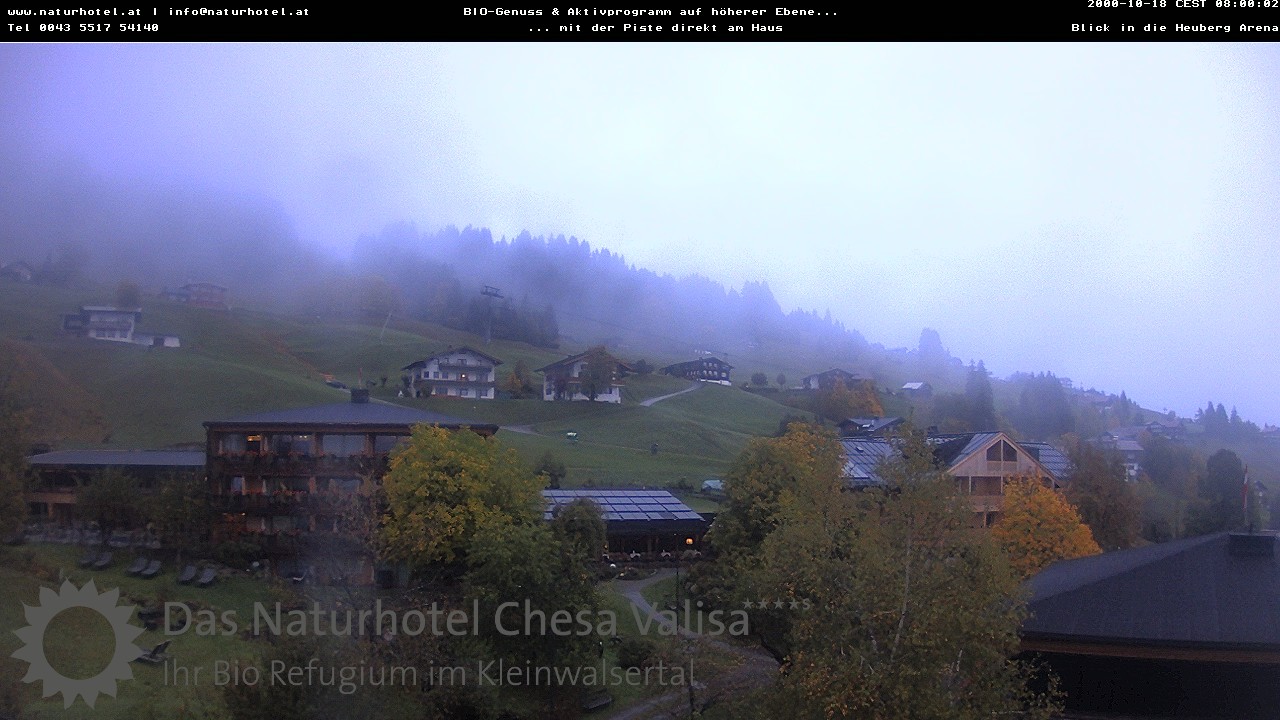 Archived image Webcam Chesa Valisa Oberhirschegg