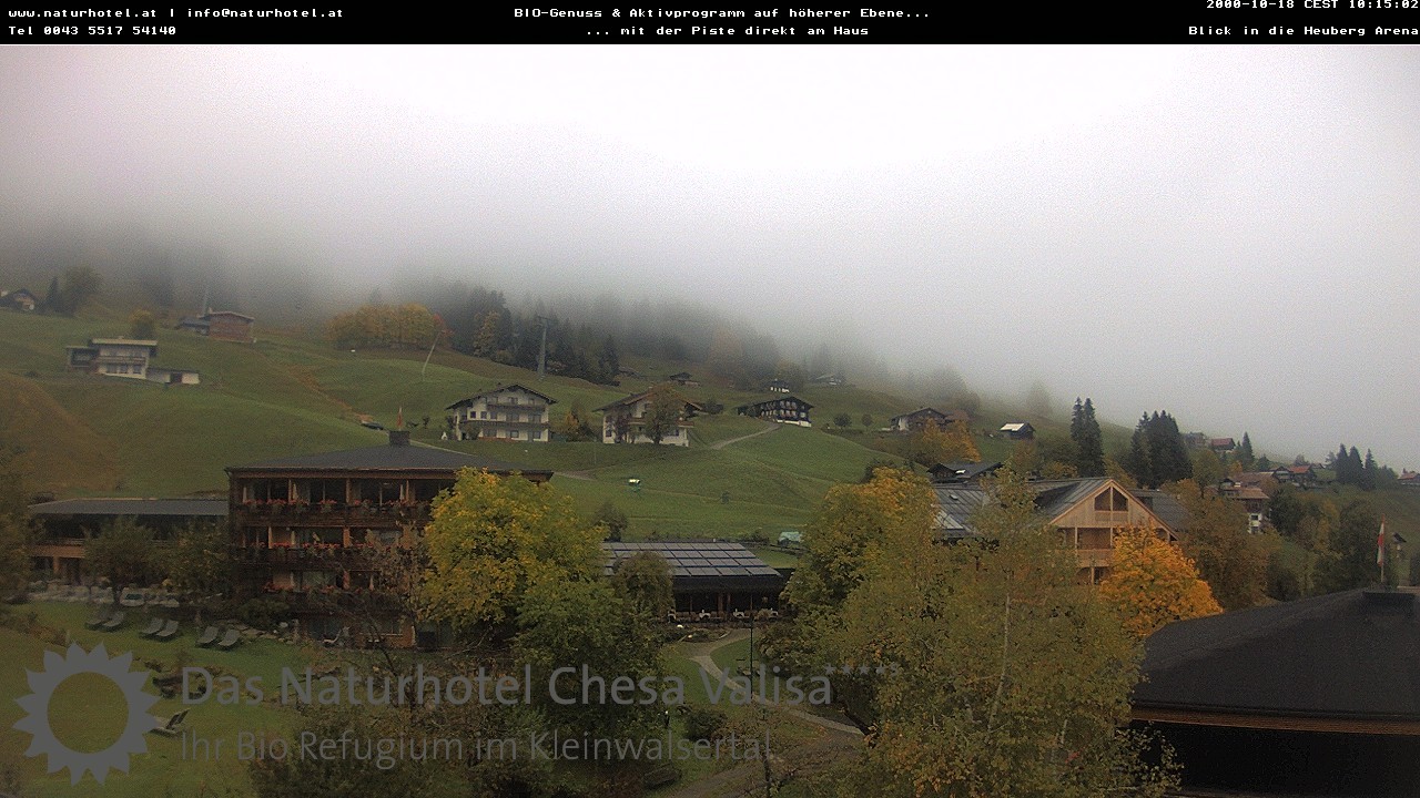 Archived image Webcam Chesa Valisa Oberhirschegg