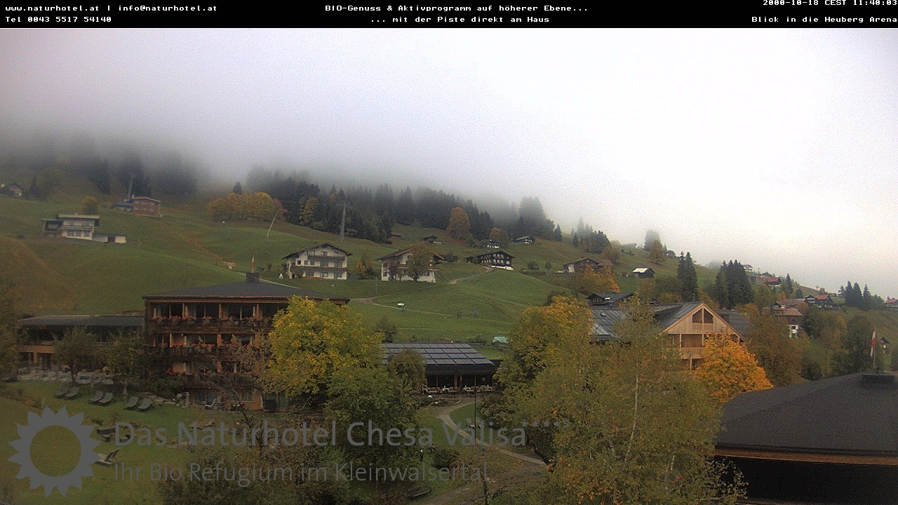 Archived image Webcam Chesa Valisa Oberhirschegg