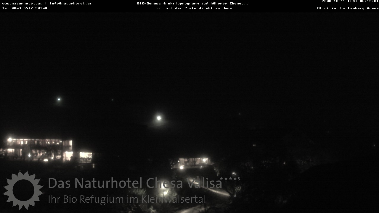 Archived image Webcam Chesa Valisa Oberhirschegg