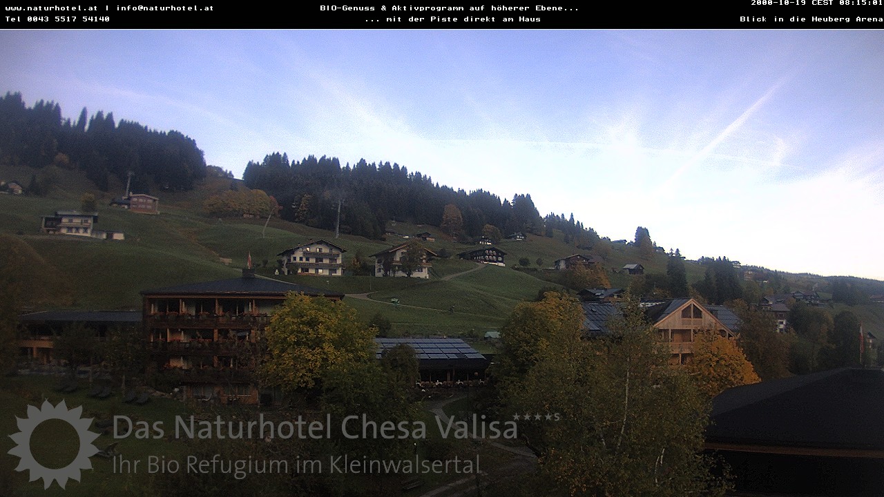 Archived image Webcam Chesa Valisa Oberhirschegg