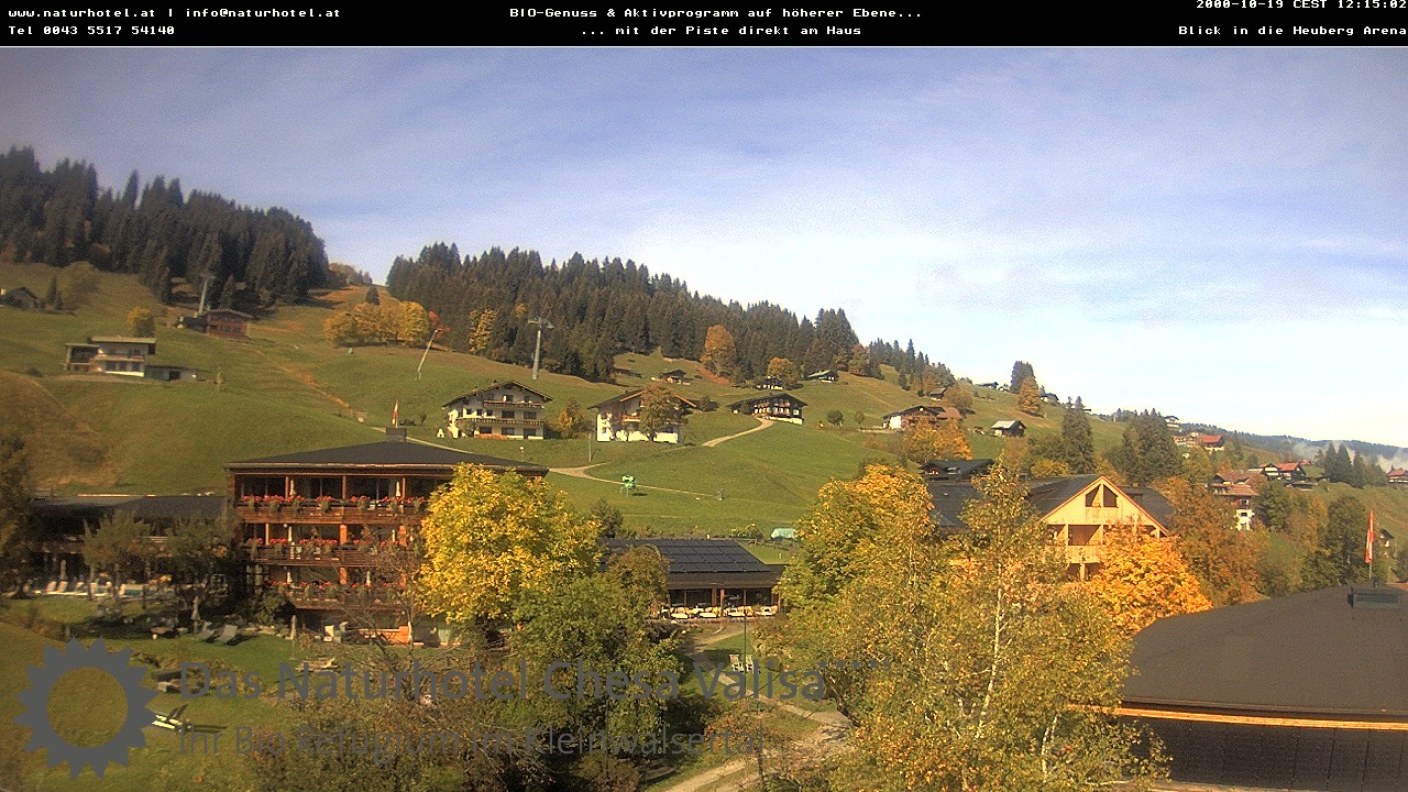 Archived image Webcam Chesa Valisa Oberhirschegg