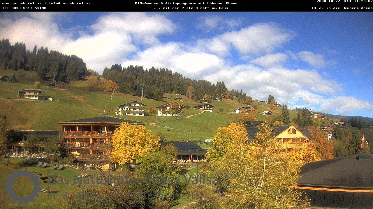 Archiv Foto Webcam Chesa Valisa Oberhirschegg