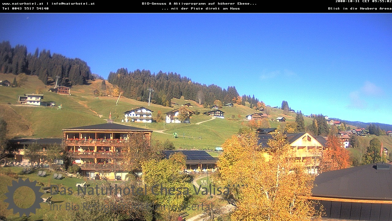 Archived image Webcam Chesa Valisa Oberhirschegg