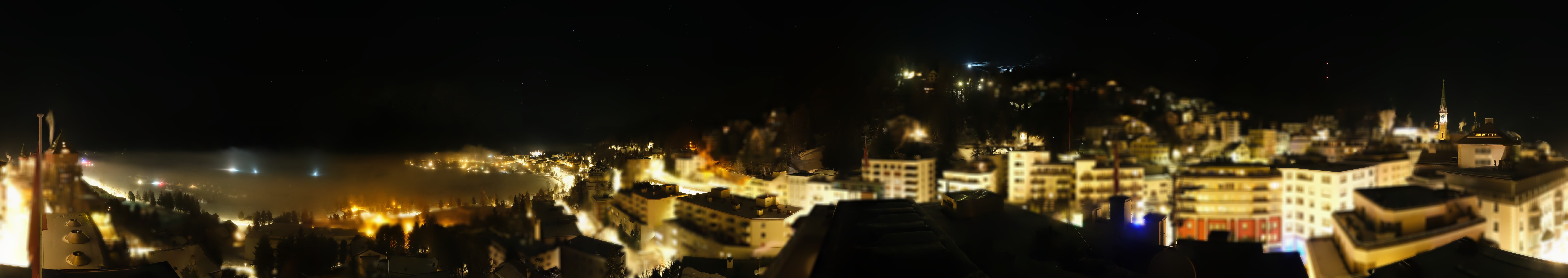 Archiv Foto Webcam St. Moritz Dorf II Ausblick Hotel Schweizerhof Richtung St. Moritz Bad