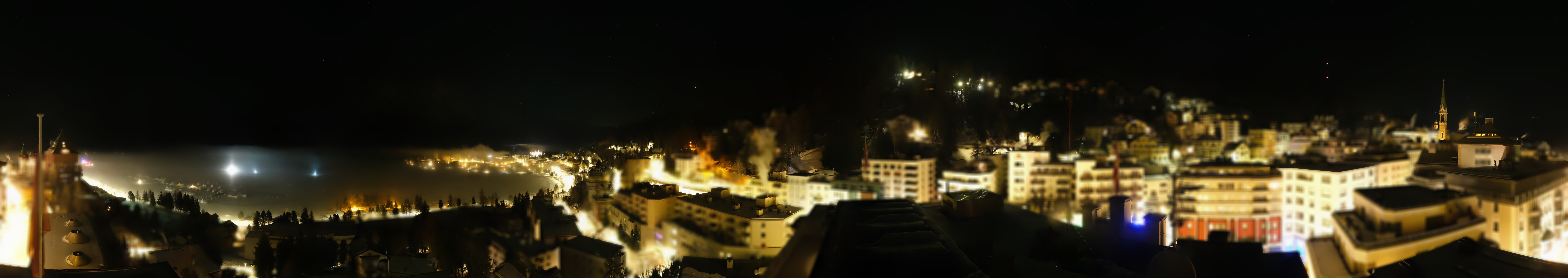 Archiv Foto Webcam St. Moritz Dorf II Ausblick Hotel Schweizerhof Richtung St. Moritz Bad