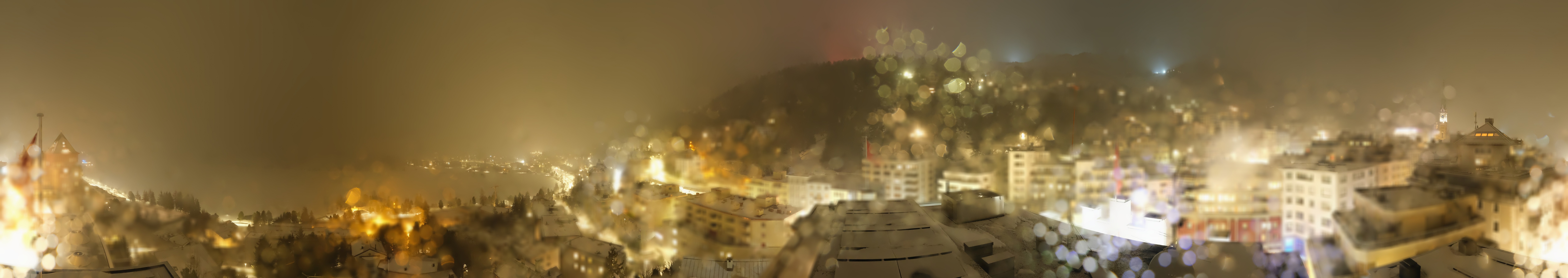 Archiv Foto Webcam St. Moritz Dorf II Ausblick Hotel Schweizerhof Richtung St. Moritz Bad