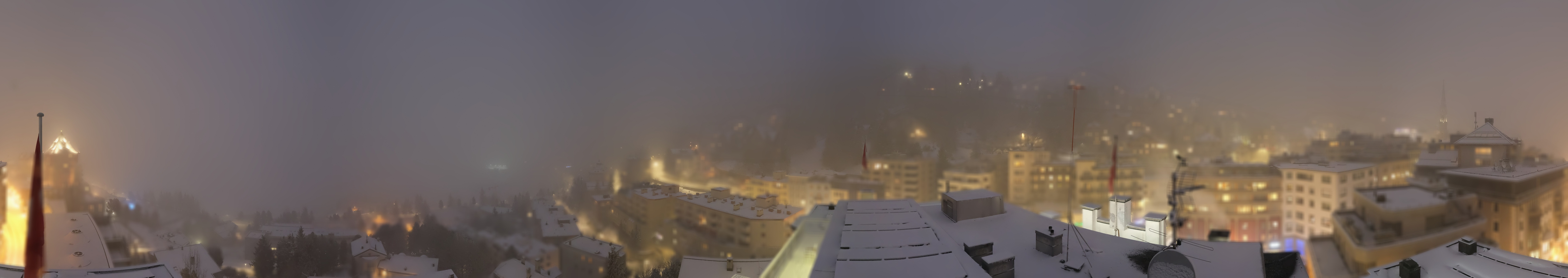 Archiv Foto Webcam St. Moritz Dorf II Ausblick Hotel Schweizerhof Richtung St. Moritz Bad