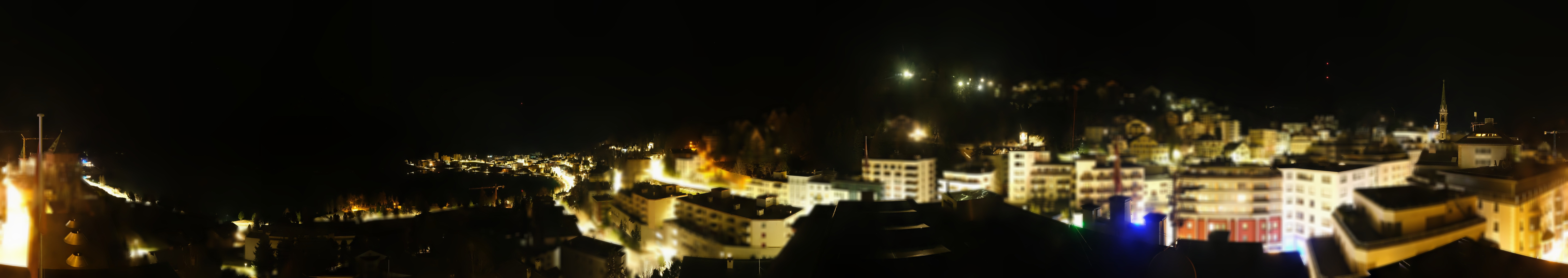 Archived image Webcam St. Moritz village II View from Hotel Schweizerhof towards St. Moritz Bad