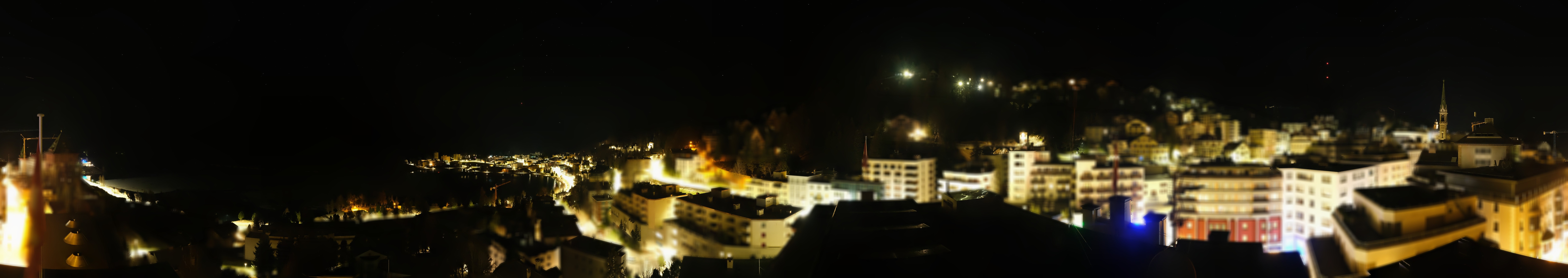 Archiv Foto Webcam St. Moritz Dorf II Ausblick Hotel Schweizerhof Richtung St. Moritz Bad