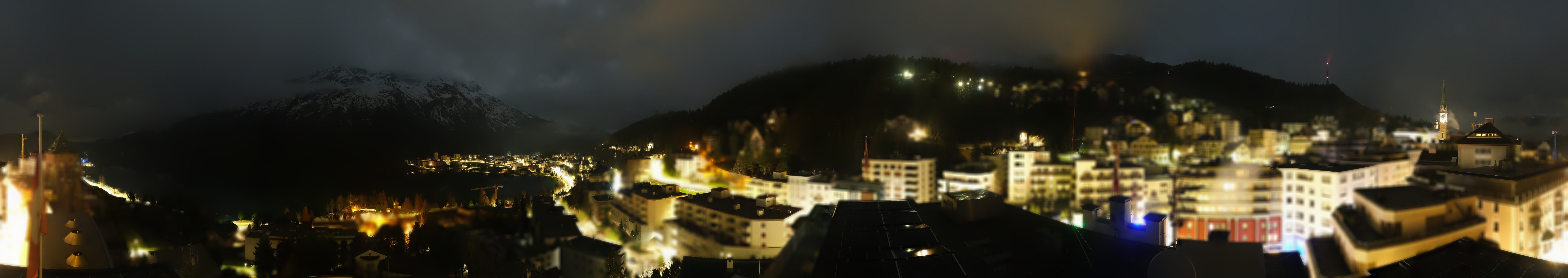 Archiv Foto Webcam St. Moritz Dorf II Ausblick Hotel Schweizerhof Richtung St. Moritz Bad