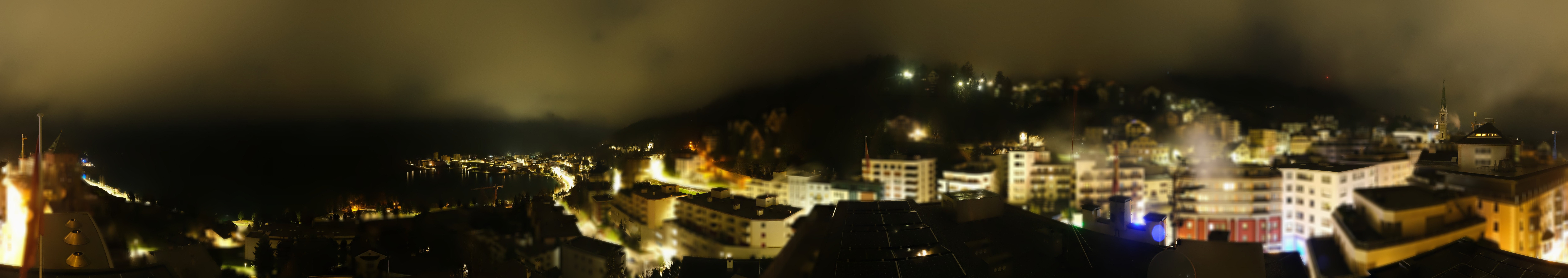 Archiv Foto Webcam St. Moritz Dorf II Ausblick Hotel Schweizerhof Richtung St. Moritz Bad