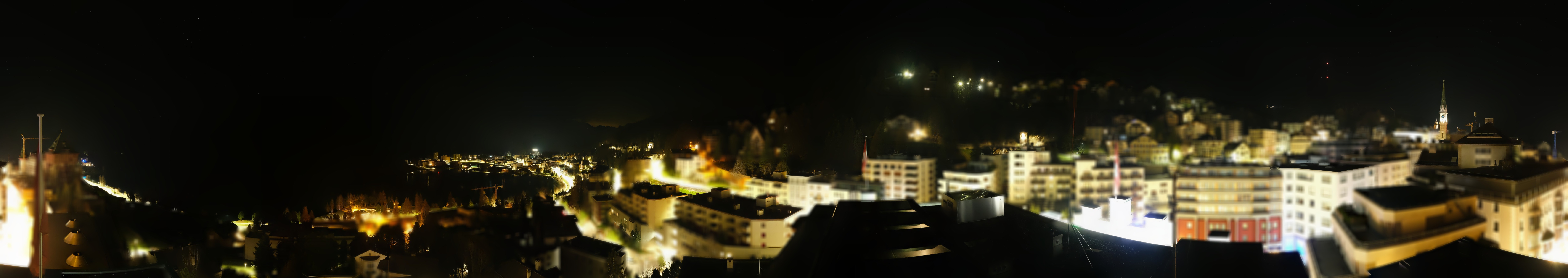 Archiv Foto Webcam St. Moritz Dorf II Ausblick Hotel Schweizerhof Richtung St. Moritz Bad