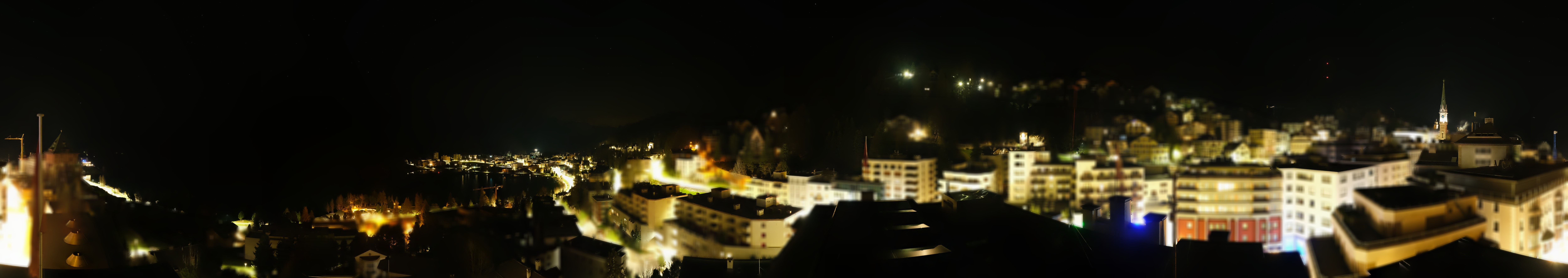 Archiv Foto Webcam St. Moritz Dorf II Ausblick Hotel Schweizerhof Richtung St. Moritz Bad