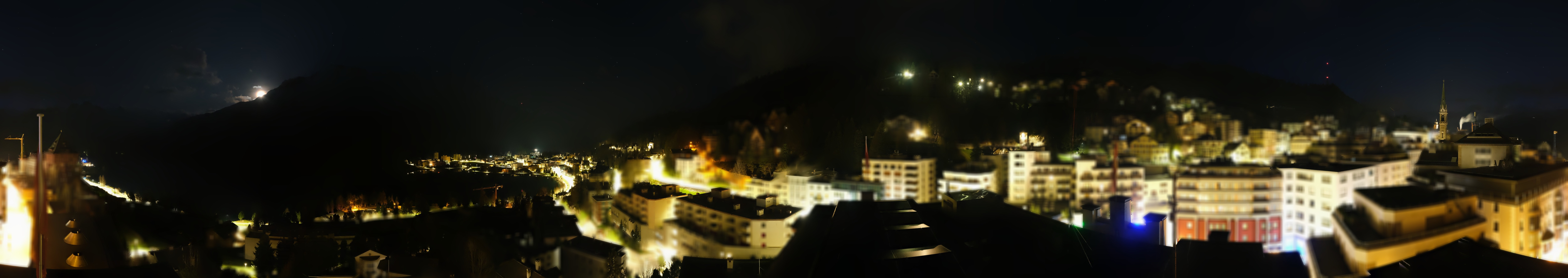 Archiv Foto Webcam St. Moritz Dorf II Ausblick Hotel Schweizerhof Richtung St. Moritz Bad
