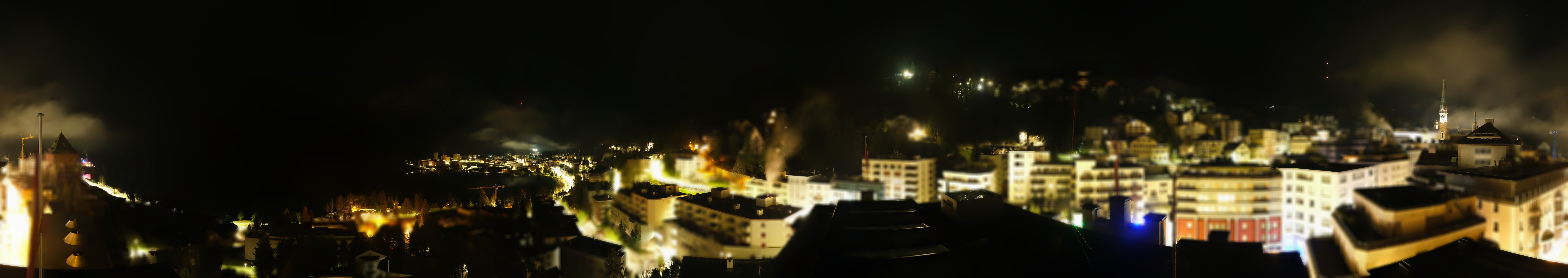 Archiv Foto Webcam St. Moritz Dorf II Ausblick Hotel Schweizerhof Richtung St. Moritz Bad
