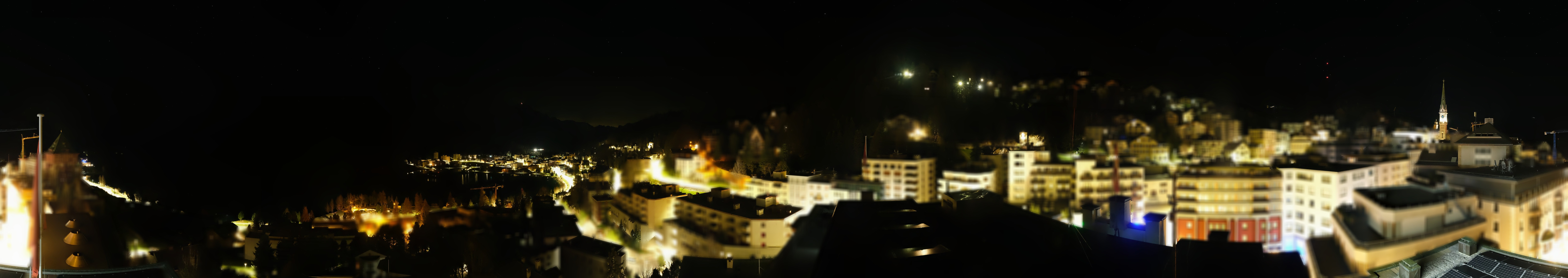 Archiv Foto Webcam St. Moritz Dorf II Ausblick Hotel Schweizerhof Richtung St. Moritz Bad