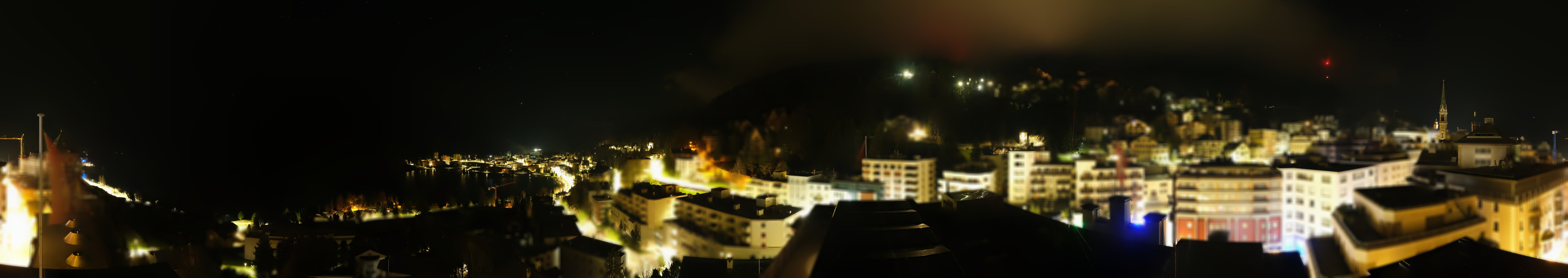 Archiv Foto Webcam St. Moritz Dorf II Ausblick Hotel Schweizerhof Richtung St. Moritz Bad