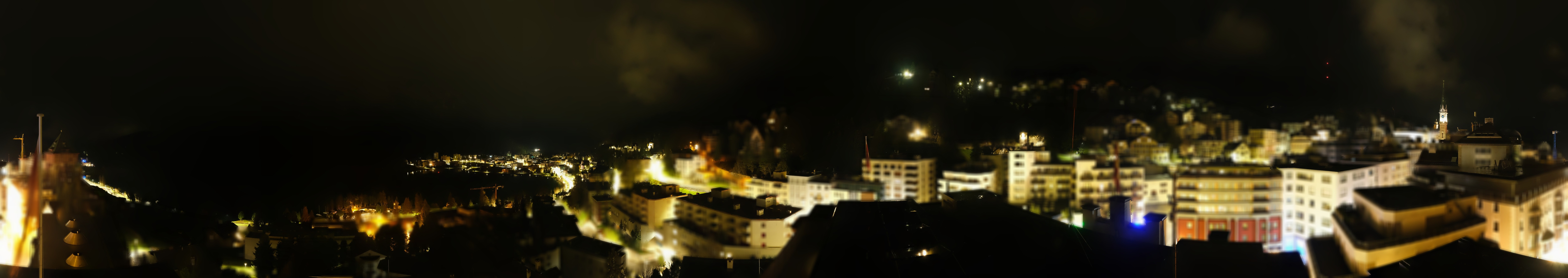 Archived image Webcam St. Moritz village II View from Hotel Schweizerhof towards St. Moritz Bad