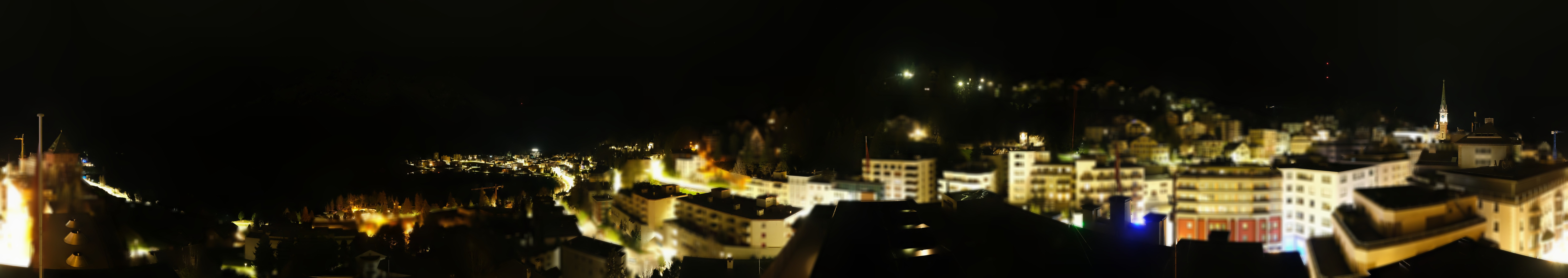 Archived image Webcam St. Moritz village II View from Hotel Schweizerhof towards St. Moritz Bad