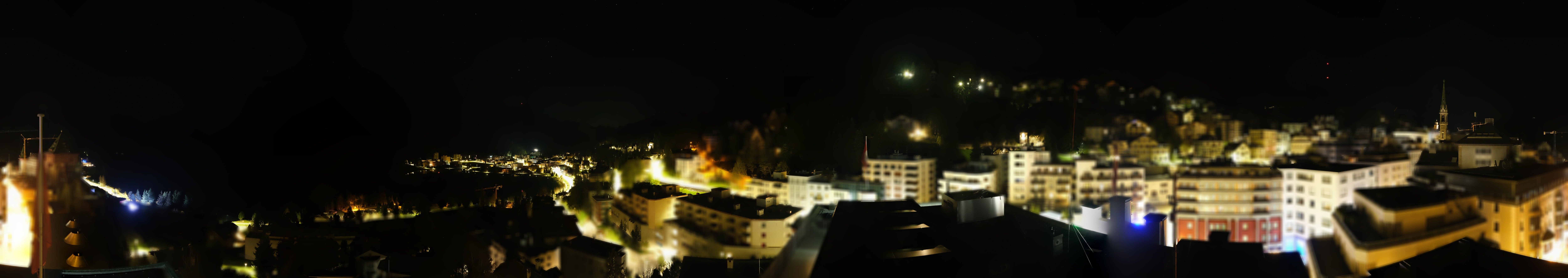 Archiv Foto Webcam St. Moritz Dorf II Ausblick Hotel Schweizerhof Richtung St. Moritz Bad
