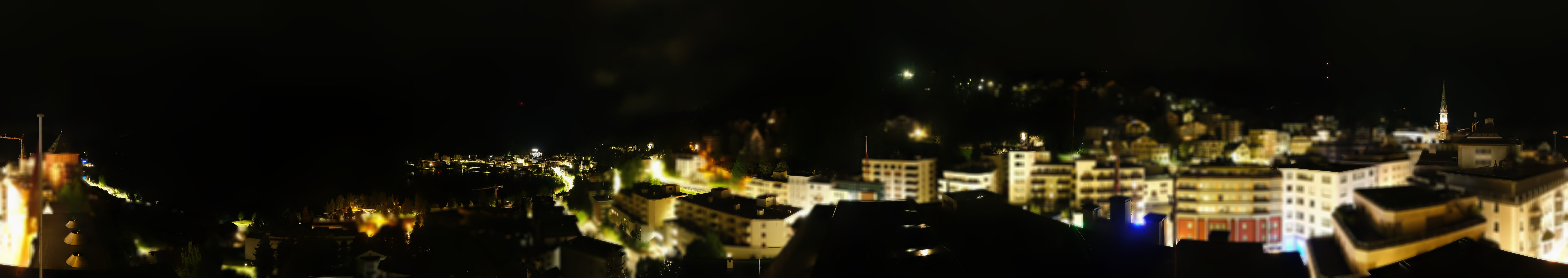 Archiv Foto Webcam St. Moritz Dorf II Ausblick Hotel Schweizerhof Richtung St. Moritz Bad