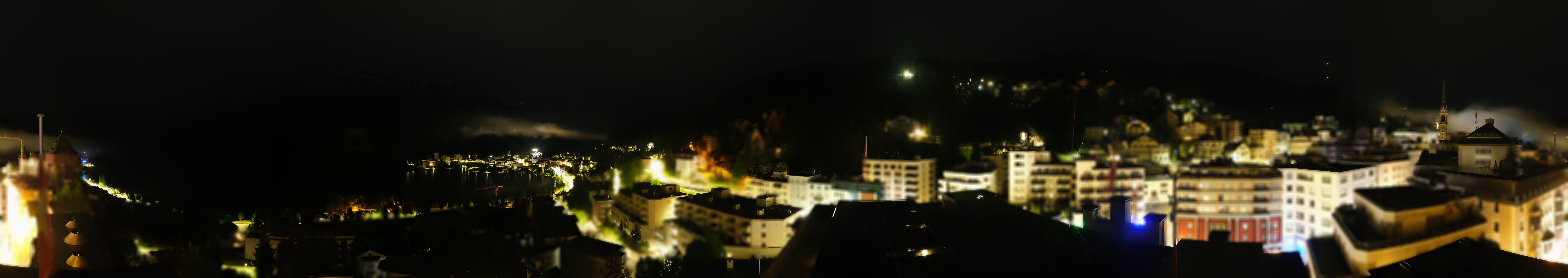 Archiv Foto Webcam St. Moritz Dorf II Ausblick Hotel Schweizerhof Richtung St. Moritz Bad