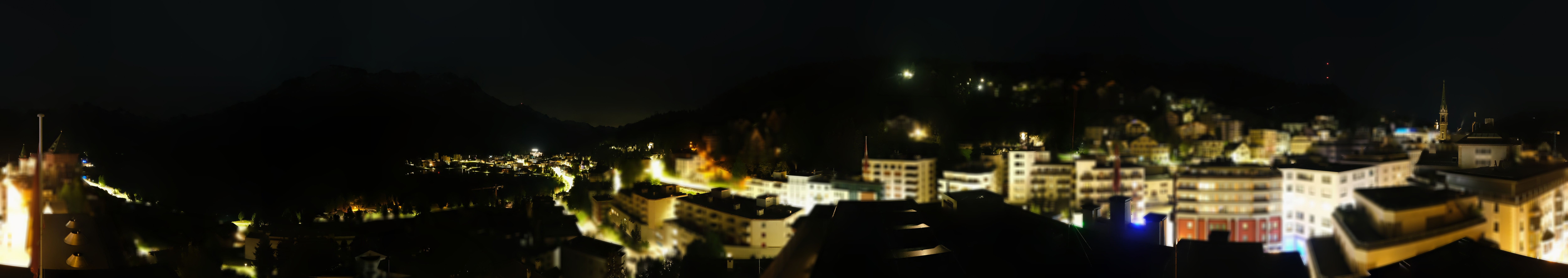 Archiv Foto Webcam St. Moritz Dorf II Ausblick Hotel Schweizerhof Richtung St. Moritz Bad
